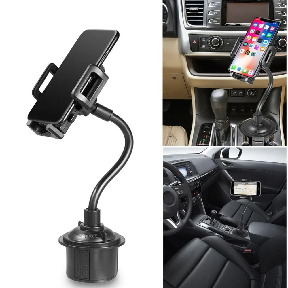 Support universel voiture pour téléphone et porte-gobelet