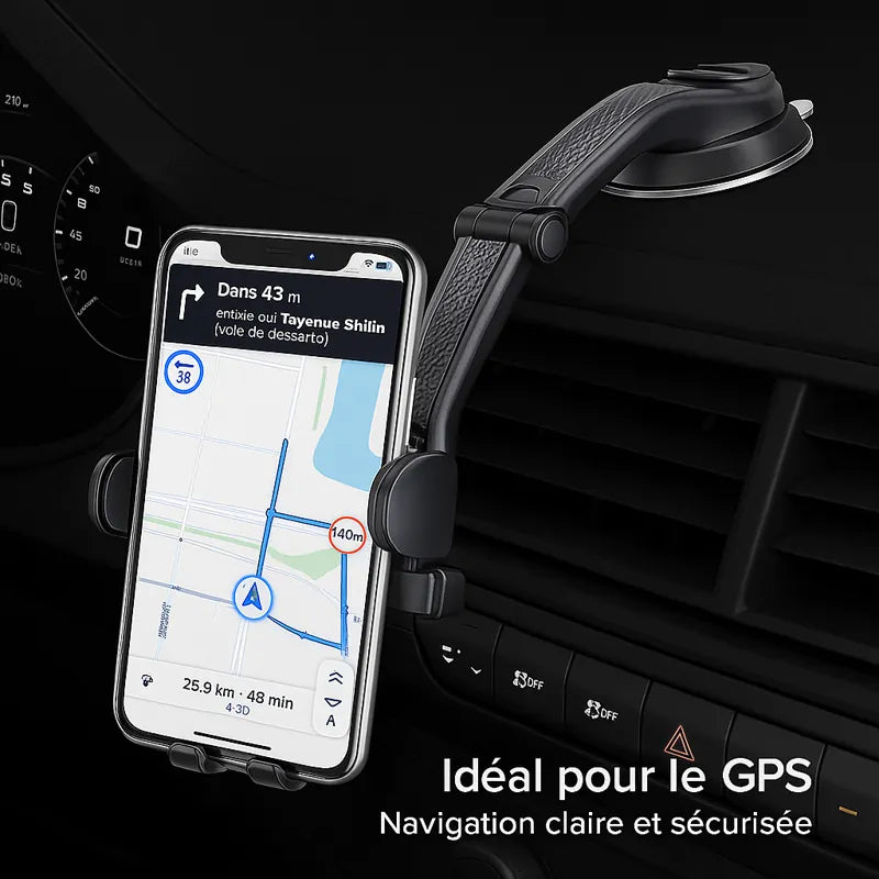 Support Voiture à Gravité Universel pour Téléphone
