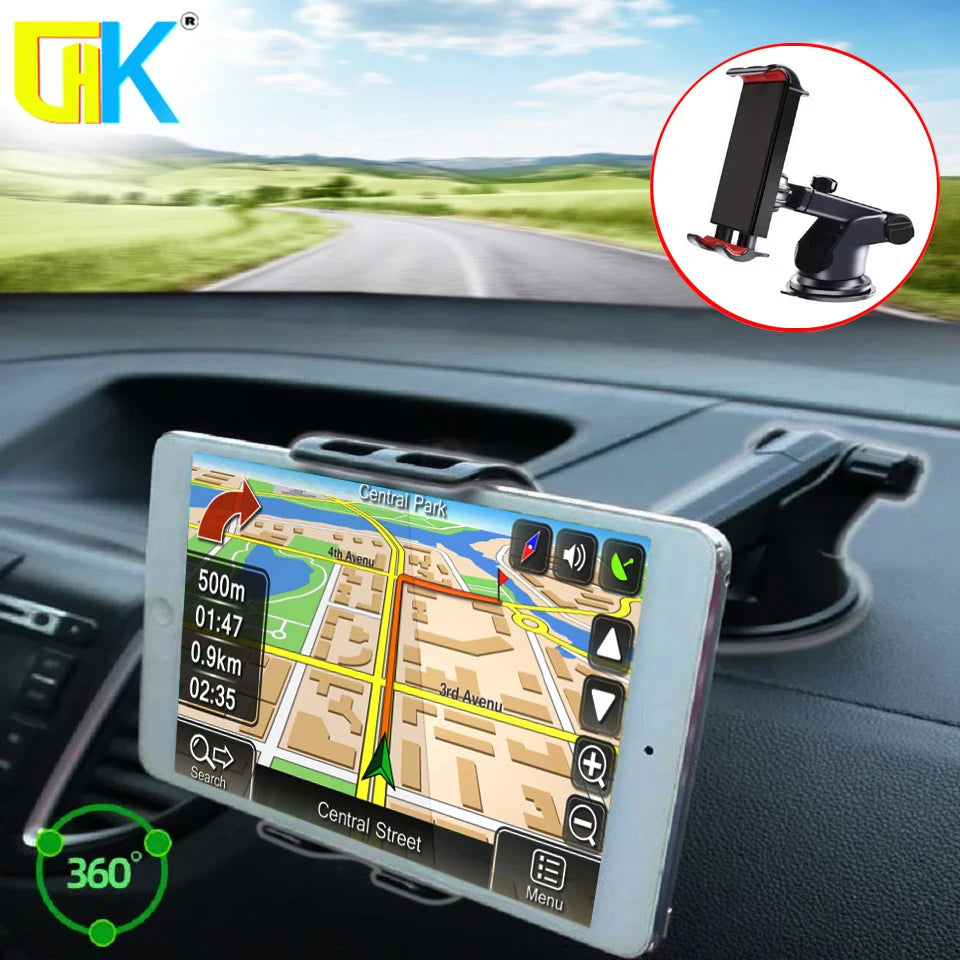 Support tablette voiture universel 4–11 pouces