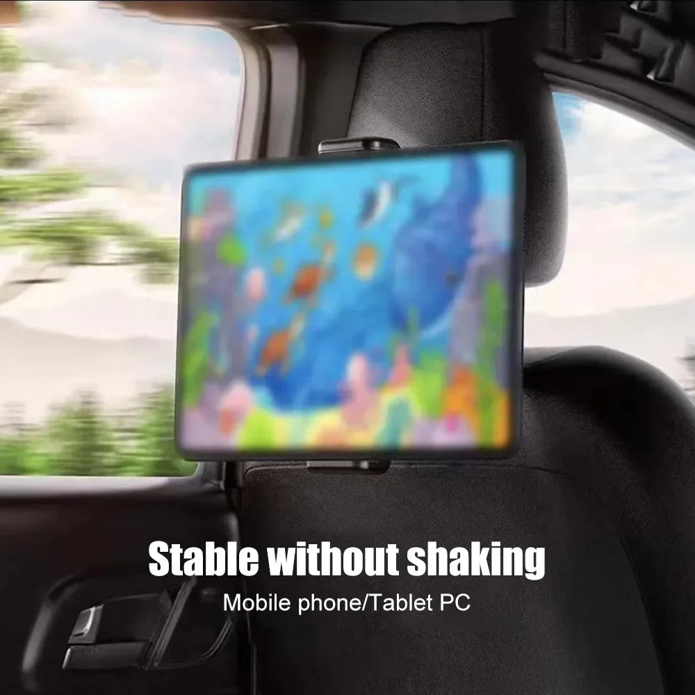 Support télescopique voiture pour tablette 4–12,9 pouces