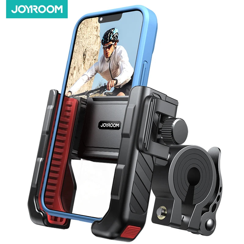 Support Téléphone Vélo/Moto Universel Joyroom 2024 – Une Main, Anti-Choc, 4.7–7 pouces
