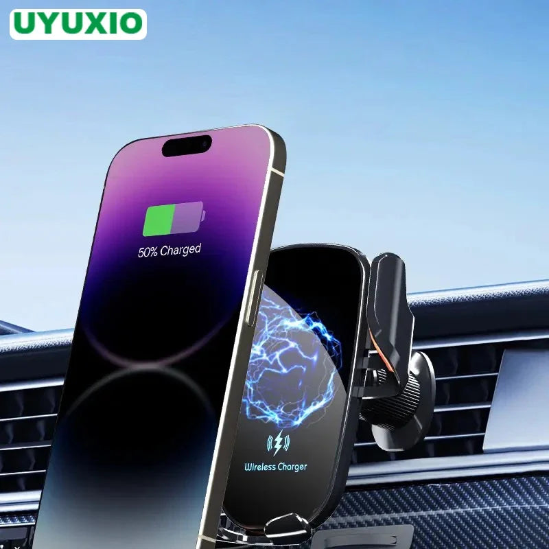 Chargeur sans fil voiture à l’aération – support téléphonique