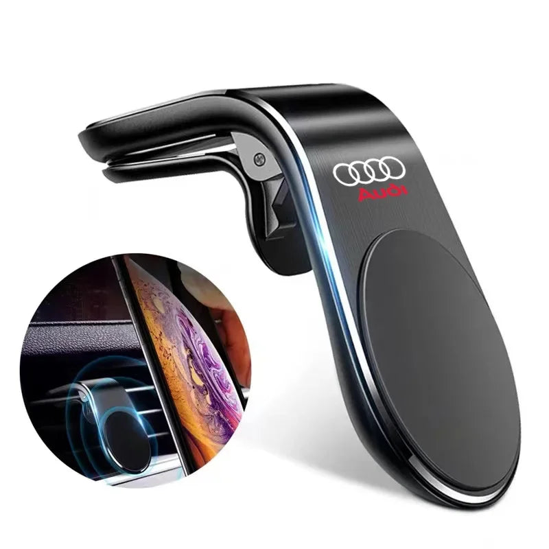 Support magnétique pour téléphone voiture Audi