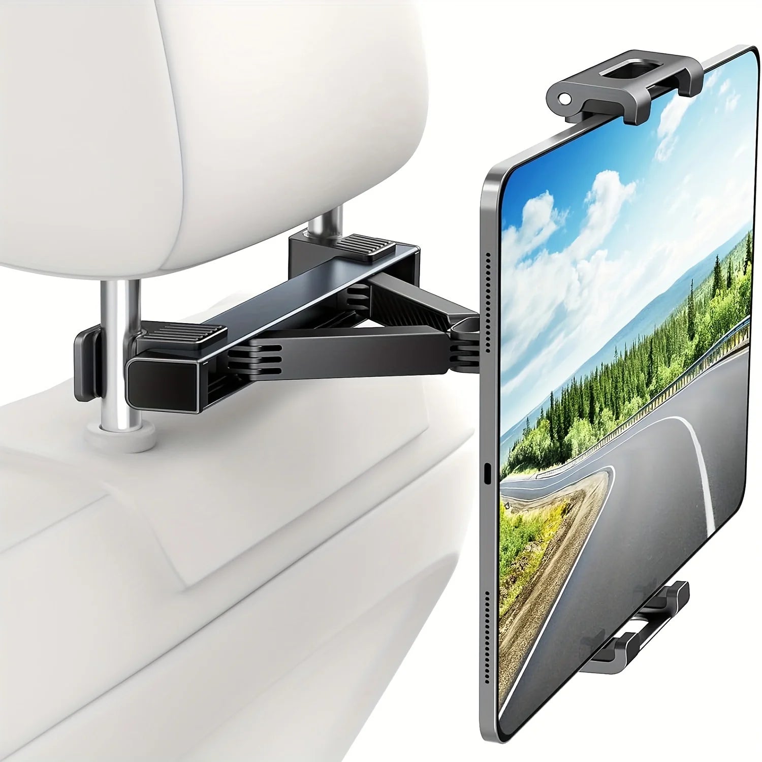 Support 360° pour téléphone et tablette — siège arrière