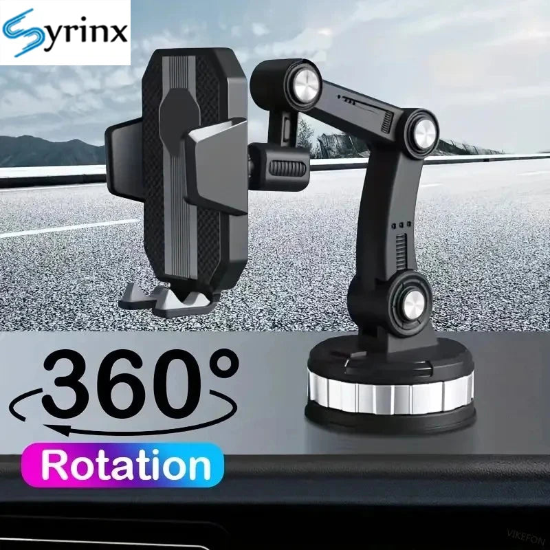 Support téléphone voiture 360° universel à ventouse