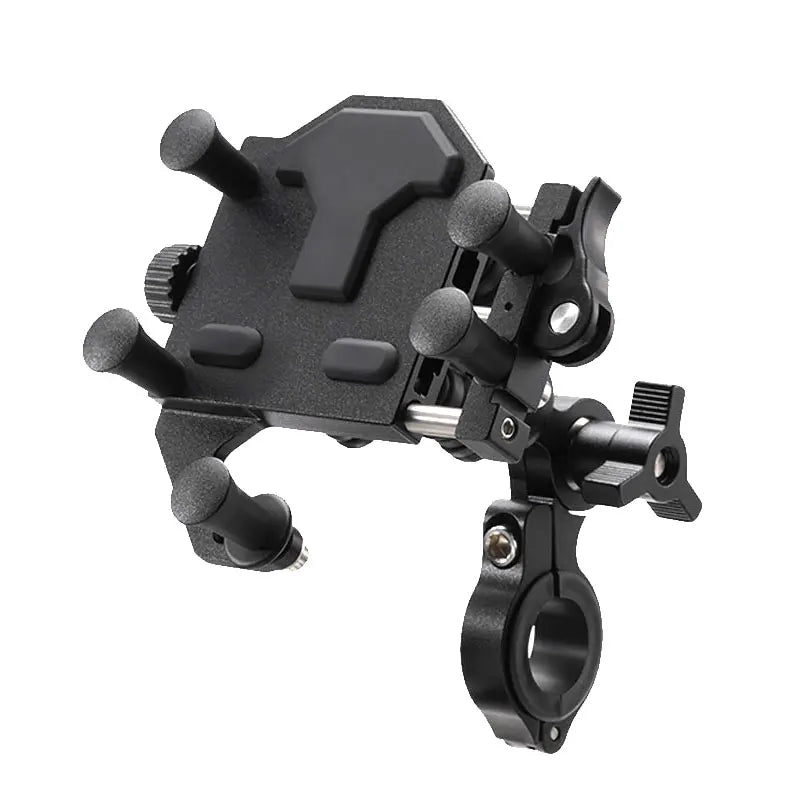 Support téléphone universel moto et guidon — rotatif 360°, réglable, anti-choc