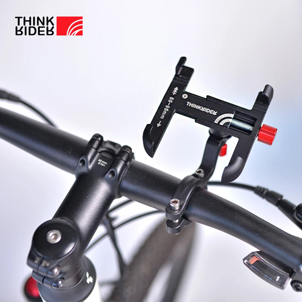 Support téléphone vélo ThinkRider 360° en aluminium