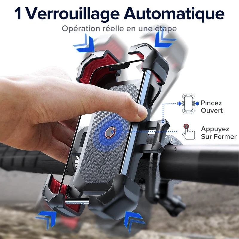 Porte-Phone Vélo Joyroom 360° Universel – 4,7–7 pouces