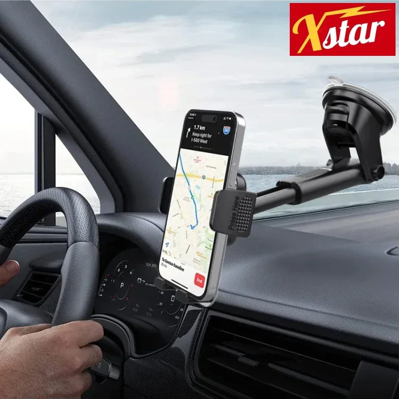 Support Téléphone Voiture Acrylique 4.7–7 pouces