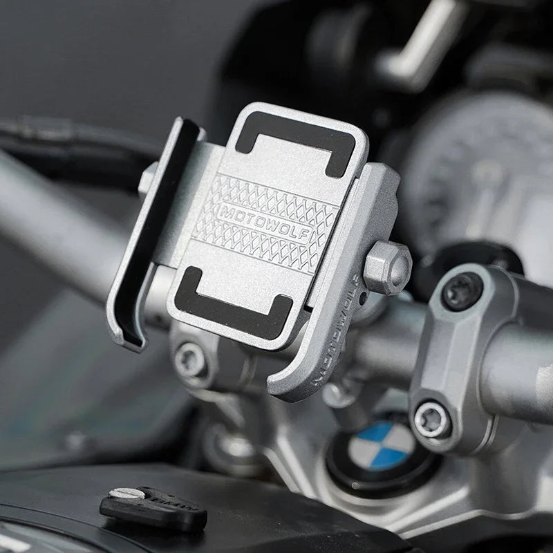 Support guidon universel en aluminium pour téléphone