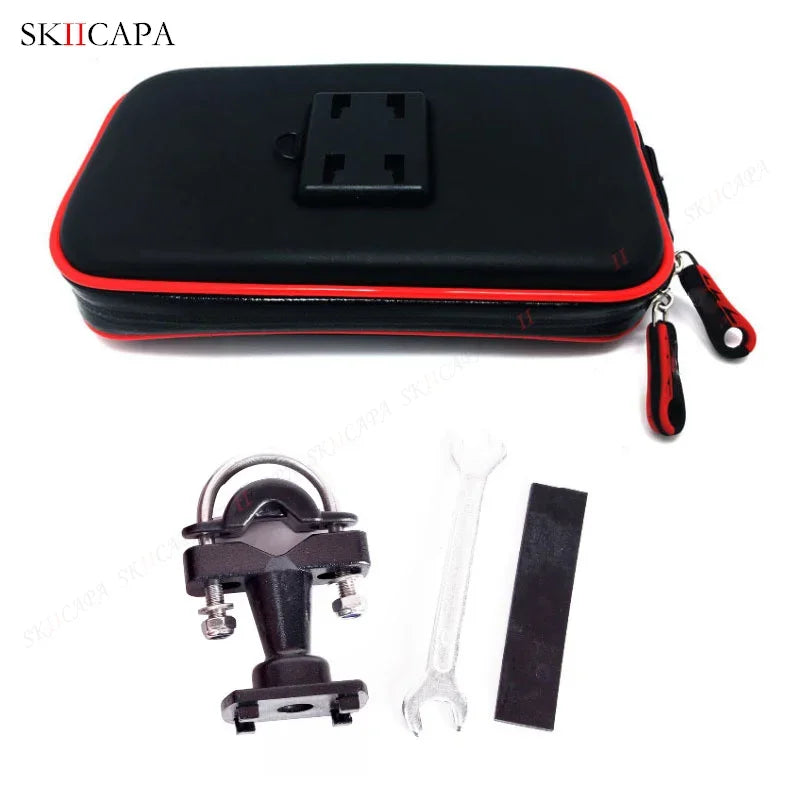Support Téléphone Étanche pour Guidon Moto/Vélo