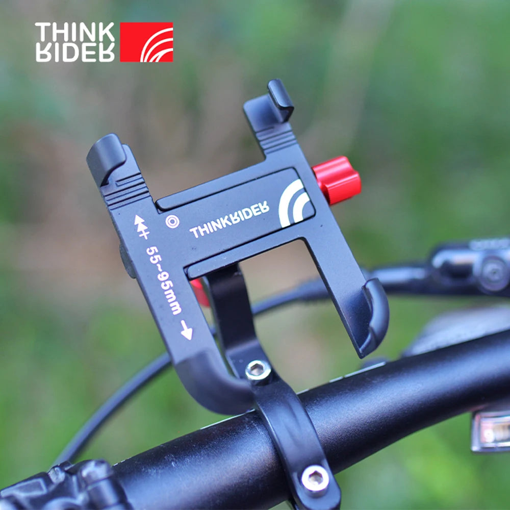 Support téléphone vélo ThinkRider 360° en aluminium
