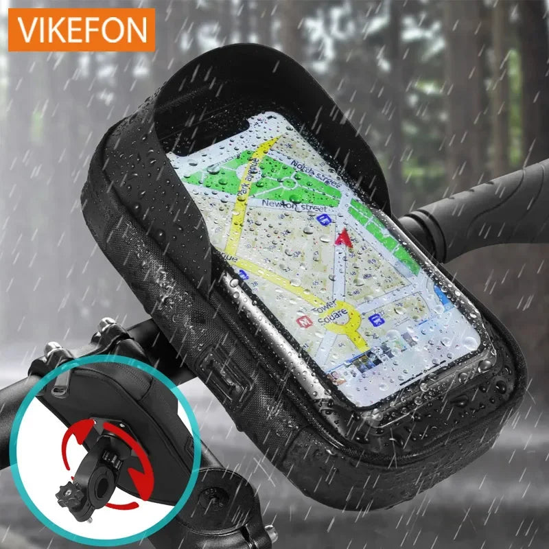 Support Téléphone Étanche à Rotation 360° pour Vélo et Moto – Universel