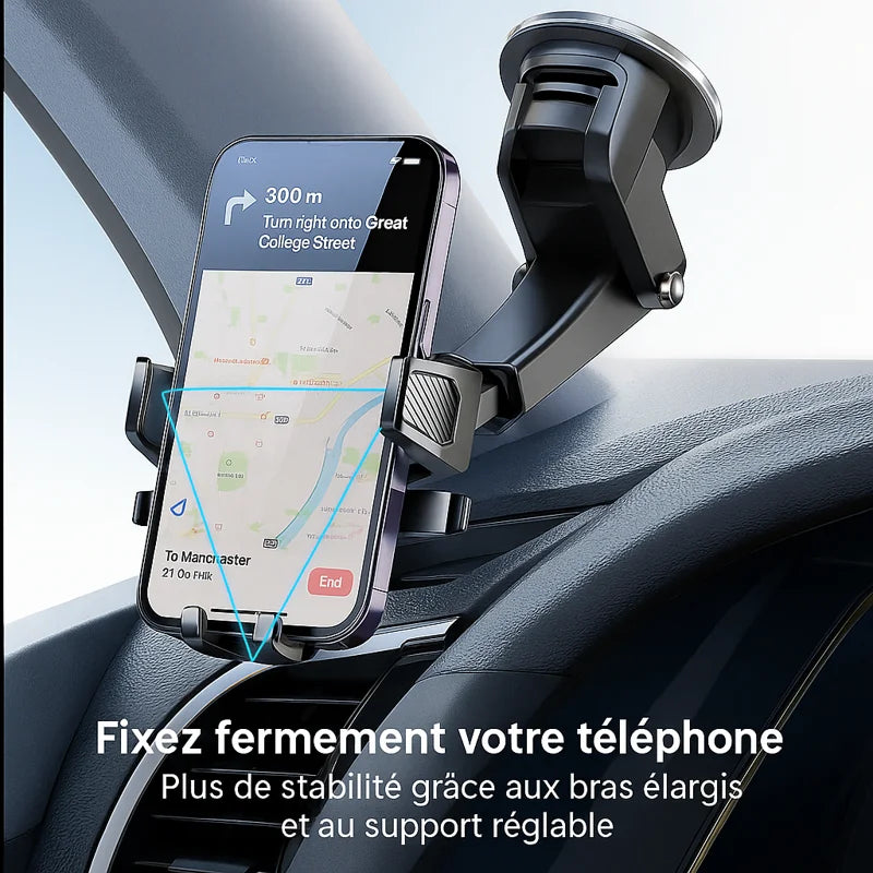 Support Téléphone Voiture Universel Joyroom – Ventouse Tableau de Bord