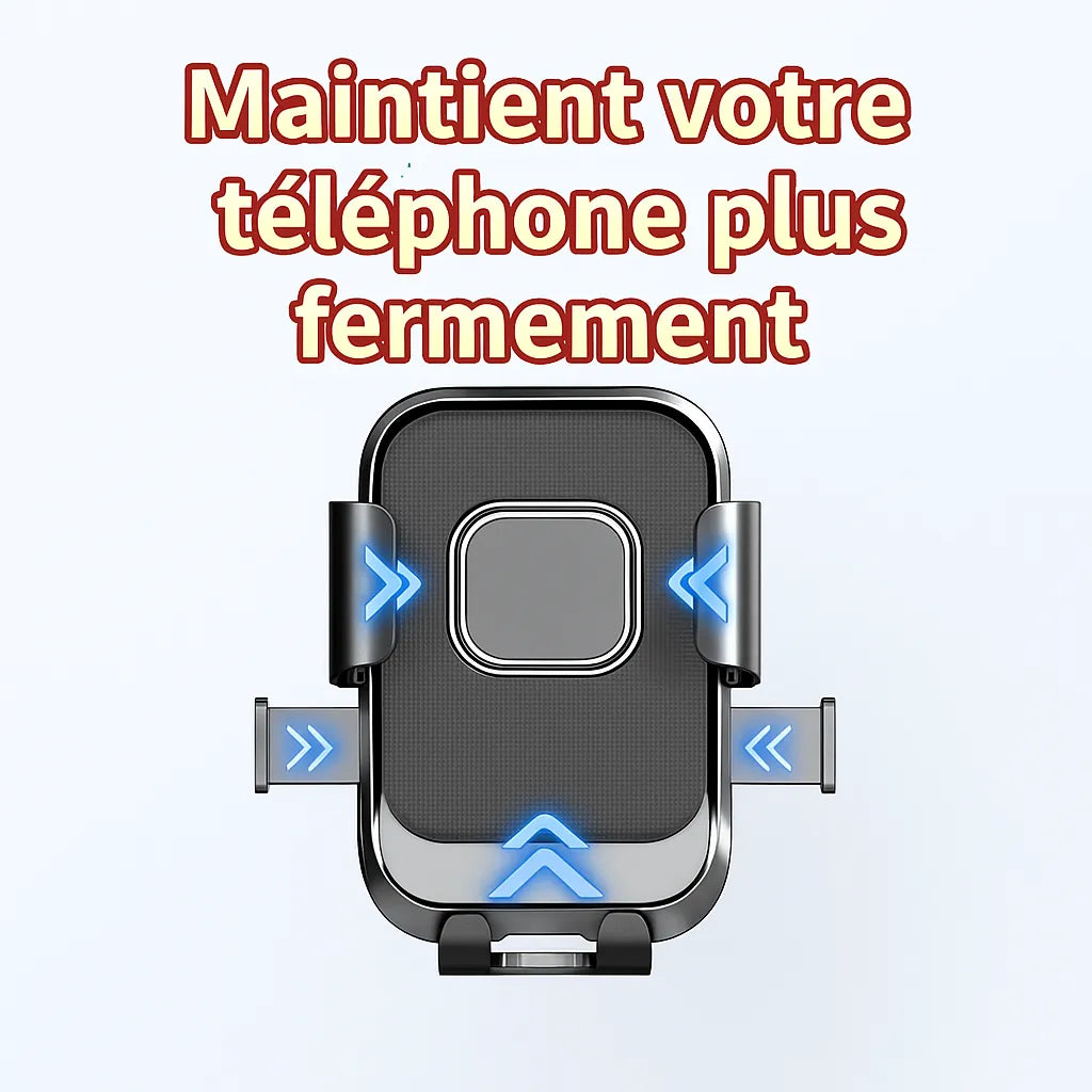 Support Téléphone Moto/Vélo – Clip Guidon et Rétroviseur