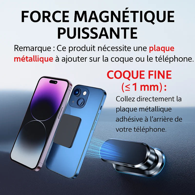 Support Magnétique de Voiture pour Téléphone